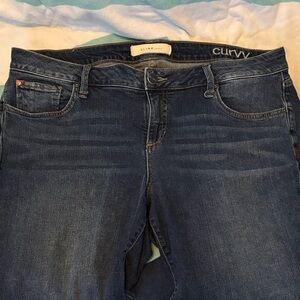 Women's Slink Jeans - Size 16, Curvy Fit | Blue